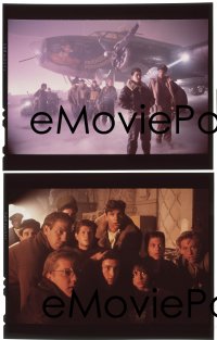 1x272 AMAZING STORIES group of 3 4x5 transparencies 1987 Spielberg, Kiefer Sutherland, Kevin Costner