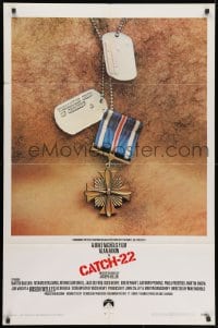 1y165 CATCH 22 1sh 1970 directed by Mike Nichols, based on the novel by Joseph Heller!