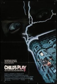 1y172 CHILD'S PLAY 1sh 1988 something's moved in, you'll wish it was only make-believe!