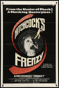 1y333 FRENZY 1sh 1972 written by Anthony Shaffer, Alfred Hitchcock's shocking masterpiece!