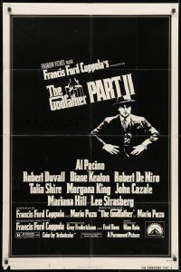 1y361 GODFATHER PART II 1sh 1974 Al Pacino in Francis Ford Coppola classic sequel!