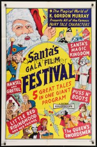 1y746 SANTA'S FANTASY FAIR 1sh 1969 fantasy tales, Santa, Puss n' Boots, Hansel & Gretel + more!