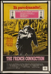 1z657 FRENCH CONNECTION Aust 1sh 1972 Gene Hackman, directed by William Friedkin, classic!