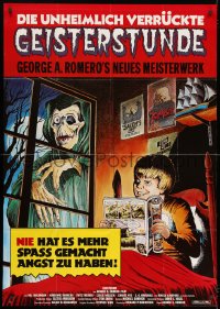 1z278 CREEPSHOW German 33x47 1983 Romero & Stephen King's tribute to E.C. Comics, Kamen-like art!