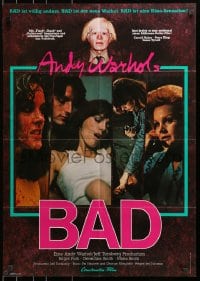 1z338 ANDY WARHOL'S BAD German 1977 Carroll Baker & King, sexploitation comedy, different!
