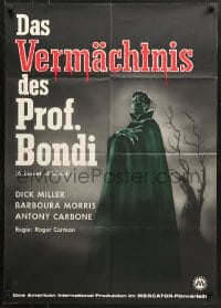1z356 BUCKET OF BLOOD German 1962 Roger Corman, AIP, Dick Miller, bizarre vampire art!