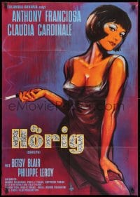 1z361 CARELESS German 1963 Hans Braun art of super sexy smoking Claudia Cardinale!