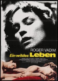 1z365 CHARLOTTE German 1975 Roger Vadim's La Jeune fille Assassinee, bizarre sexy art and image!