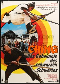 1z376 DARKEST SWORD German 1973 Hei Jjian gui jing tian, different kung fu martial arts images!