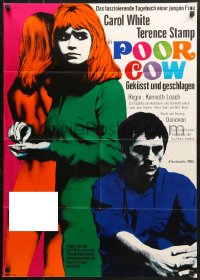 1z470 POOR COW German 1968 director Ken Loach's first, Terence Stamp, Carol White, music by Donovan!