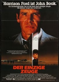 1z534 WITNESS German 1985 big city cop Harrison Ford in Amish country, directed by Peter Weir!