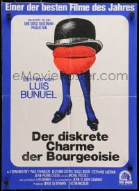 1z298 DISCREET CHARM OF THE BOURGEOISIE German 16x23 1973 Bunuel's Le Charme Discret Bourgeoisie!