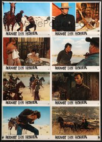 1z303 HANG 'EM HIGH German LC poster R1980s Clint Eastwood, Pat Hingle, sexy Inger Stevens!
