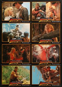1z305 INDIANA JONES & THE TEMPLE OF DOOM #1 German LC poster 1984 Lucas & Spielberg classic!