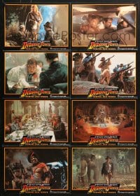 1z306 INDIANA JONES & THE TEMPLE OF DOOM #2 German LC poster 1984 Lucas & Spielberg classic!
