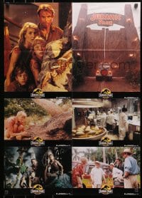 1z307 JURASSIC PARK German LC poster 1993 Steven Spielberg, Richard Attenborough, Laura Dern!