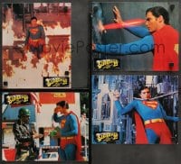 1z594 SUPERMAN III 12 German LCs 1983 Christopher Reeve as the superhero, Richard Pryor, Kidder!