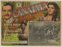 1z094 CANAIMA Mexican LC 1945 Jorge Negrete, Gloria Marin, Andres Soler, Carlos Lopez Moctezuma!