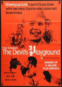1z631 DEVIL'S PLAYGROUND New Zealand 1976 Fred Schepisi directed, Arthur Dignam & Nick Tate!