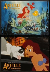 1z570 LITTLE MERMAID 8 German LCs R1998 Ariel & cast, Disney underwater cartoon!