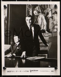 1z068 THUNDERBALL 10 Japanese stills 1965 different images of Sean Connery as James Bond, rare!