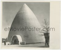 2a002 1939 NEW YORK WORLD'S FAIR 8.25x10 still 1939 five story igloo from Carrier air conditioning!