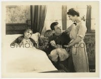 2a027 ALL QUIET ON THE WESTERN FRONT 8x10.25 still 1930 Lew Ayres by mother Beryl Mercer's bedside!