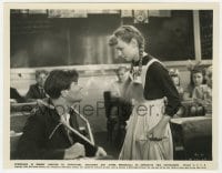 2a040 ANNE OF GREEN GABLES 8x10 still 1934 c/u of Anne Shirley confronting Tom Brown in classroom!