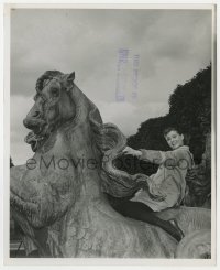 2a051 AUDREY HEPBURN 8x10 still 1957 great unretouched proof by photographer Richard Avedon!