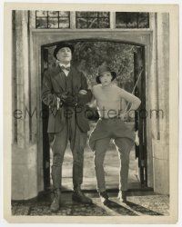 2a056 BACHELOR FATHER 8x10.25 still 1931 c/u of C. Aubrey Smith & Marion Davies in doorway!