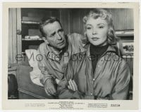 2a066 BEAT THE DEVIL 8x10.25 still 1953 great c/u of Humphrey Bogart & sexy blonde Jennifer Jones!