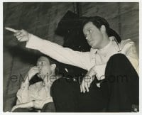 2a145 CITIZEN KANE candid 7.5x9.25 still 1941 Orson Welles begins production of masterpiece by Kahle!