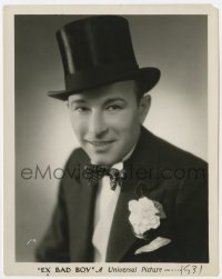 2a278 EX-BAD BOY 8.25x10.25 still 1931 great portrait of Robert Armstrong in tuxedo & top hat!