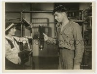 2a403 HELL DIVERS 8x10.25 still 1932 Clark Gable shows a airplane bomb to pretty Dorothy Jordan!