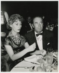 2a406 HENRY FONDA 8x10 still 1940s in tuxedo with his wife Frances Seymour at a formal event!