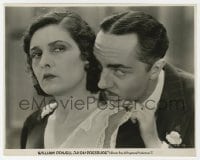 2a412 HIGH PRESSURE 7.75x9.75 still 1932 Evelyn Brent is annoyed at William Powell on her shoulder!