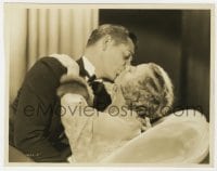 2a426 NO MAN OF HER OWN 8x10 key book still 1932 Clark Gable & sexy Dorothy Mackaill kissing!