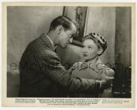 2a435 HOUR BEFORE THE DAWN 8x10.25 still 1944 great close up of Franchot Tone & Veronica Lake!