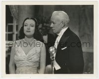 2a448 ICE FOLLIES OF 1939 8x10 key book still 1939 Joan Crawford tells Lewis Stone she quits!