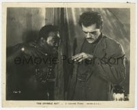 2a464 INVISIBLE RAY 8x10 still 1936 African native stares at scientist Boris Karloff's hand!