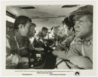2a474 ITALIAN JOB 8x10.25 still 1969 Michael Caine gives instructions to his crew in the van!