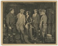 2a416 HIS WIFE'S MONEY 8x10 LC 1920 Eugene O'Brien & Zena Keefe with four other men!