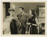 2a564 LOVE CRAZY 8x10 still 1941 Jack Carson & Gail Patrick stare at William Powell in drag!