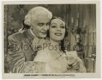 2a576 MADAME DU BARRY 8x10.25 still 1934 sexy Dolores del Rio & Reginald Owen as King Louis XV!
