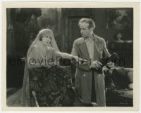 2a578 MADAME X 8x10 still 1929 Ruth Chatterton grabbing Lewis Stone, directed by Lionel Barrymore!