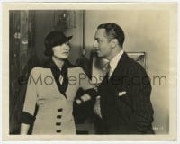 2a598 MANHATTAN MELODRAMA candid 8x10 still 1934 contest winner visiting William Powell on the set!