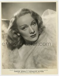 2a604 MARLENE DIETRICH deluxe 8x10 still 1948 close portrait in lacy outfit making Foreign Affair!