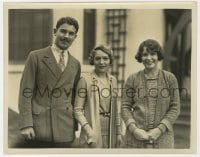 2a612 MARY PICKFORD/NORMA TALMADGE 8x10 still 1920s with Britain Prime Minister by Chas Bulloch!