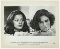 2a638 MOONRAKER 8.25x10 still 1979 split image of sexy Bond girls Emily Bolton & Corinne Clery!