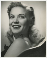 2a659 NAN GREY 8x10 still 1940s head & shoulders smiling portrait of the beautiful blonde!